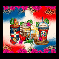 Dominican Republic Coffee Cups Ladies Tee | Teevron