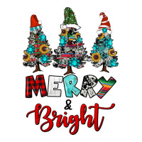 western trees merry and bright christmas | Teevron