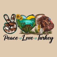 Peace Love Turkey Heavyweight Sweatshirt | Teevron