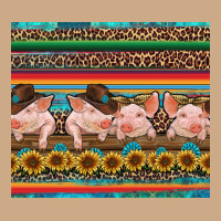 Western Serape Pigs Vintage Hoodie | Teevron