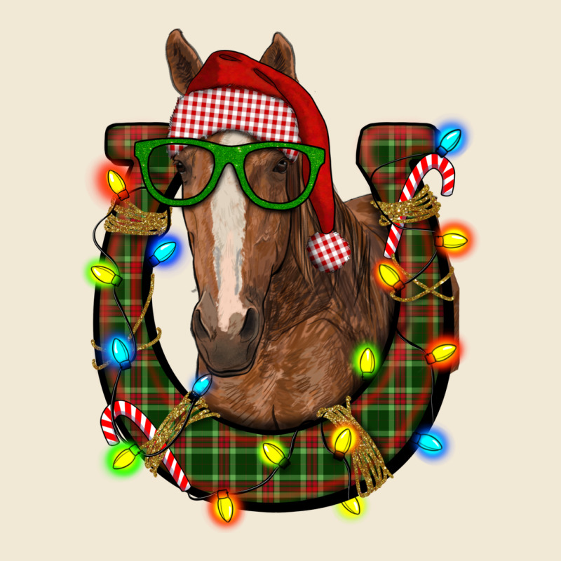 Christmas Horseshoe With Horse Premium Tee by RanaPortraitStore | Teevron