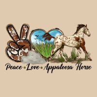 Peace Love Appaloosa Horse Heavyweight Sweatshirt | Teevron