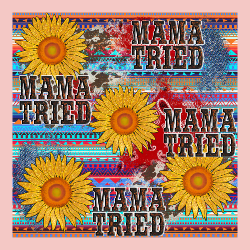 Mama Tried Seamless Urban Heavy Tee by AdoDesignShop | Teevron