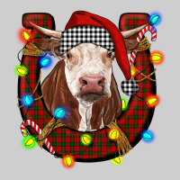 Christmas Horseshoe With Hereford Cow Premium Tee | Teevron