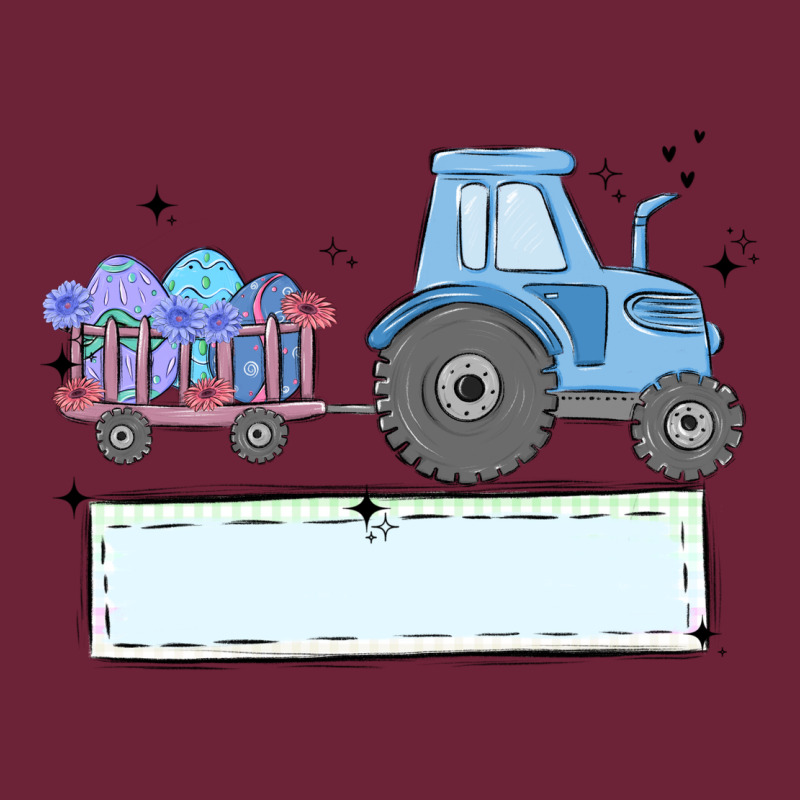Easter Tractor Boy Long Sleeve Tee by MaliasSmallBusiness | Teevron