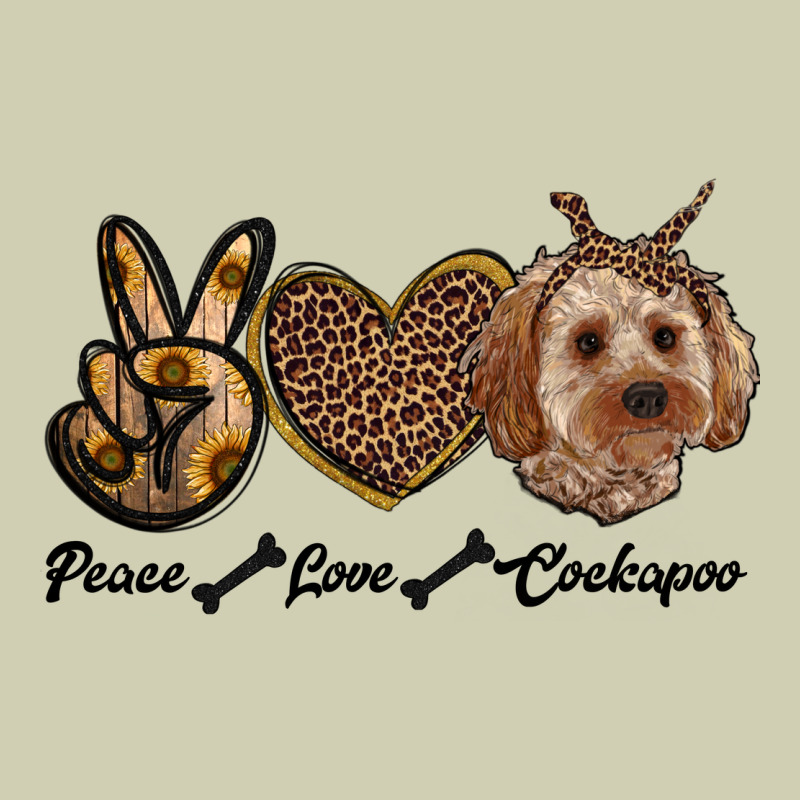 Peace Love Cockapoo Heavy Core Tee by RanaPortraitStore | Teevron