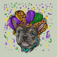 Mardi Gras French Bulldog Ladies Tee | Teevron
