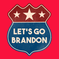 Let's Go Brandon Shield Patch Classic Tee | Teevron