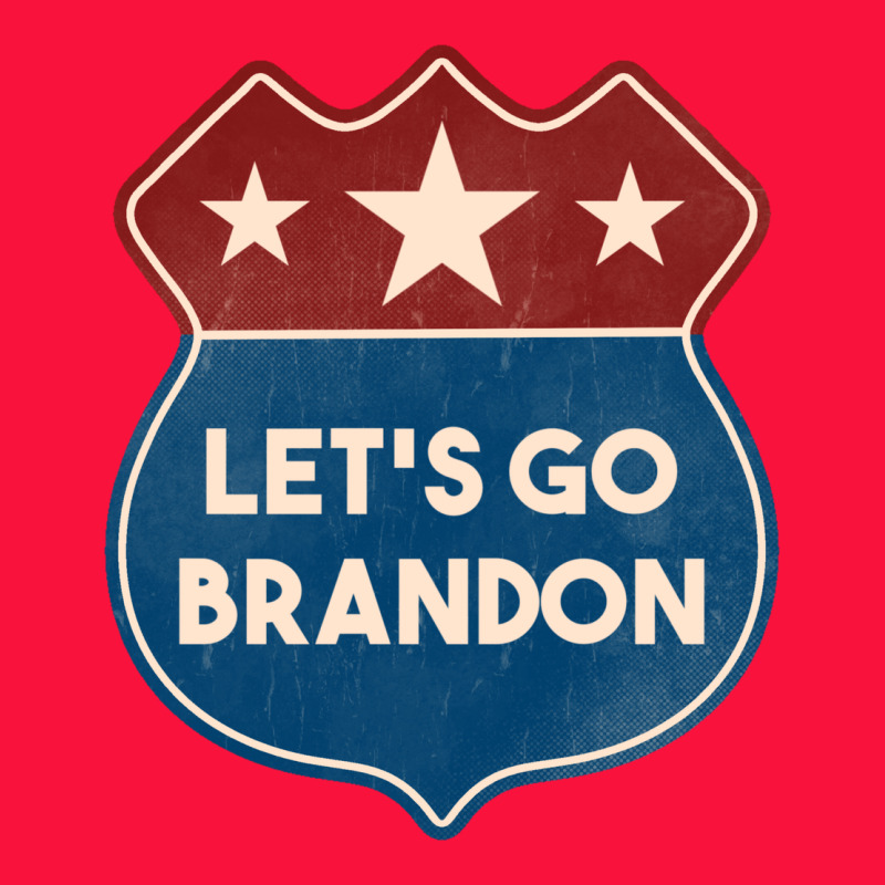 Let's Go Brandon Shield Patch Classic Tee by Jasminsmagicworld | Teevron
