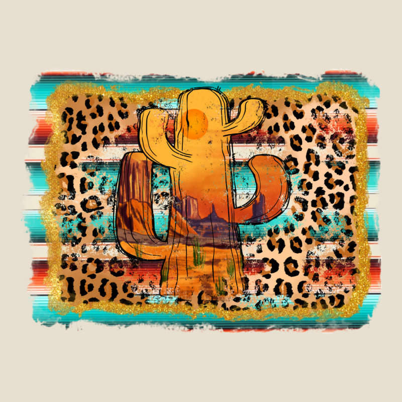 Cactus Western Leopard Urban Heavy Tee by AdoDesignShop | Teevron