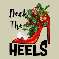 Deck The Heels Christmas Heavy Core Tee | Teevron