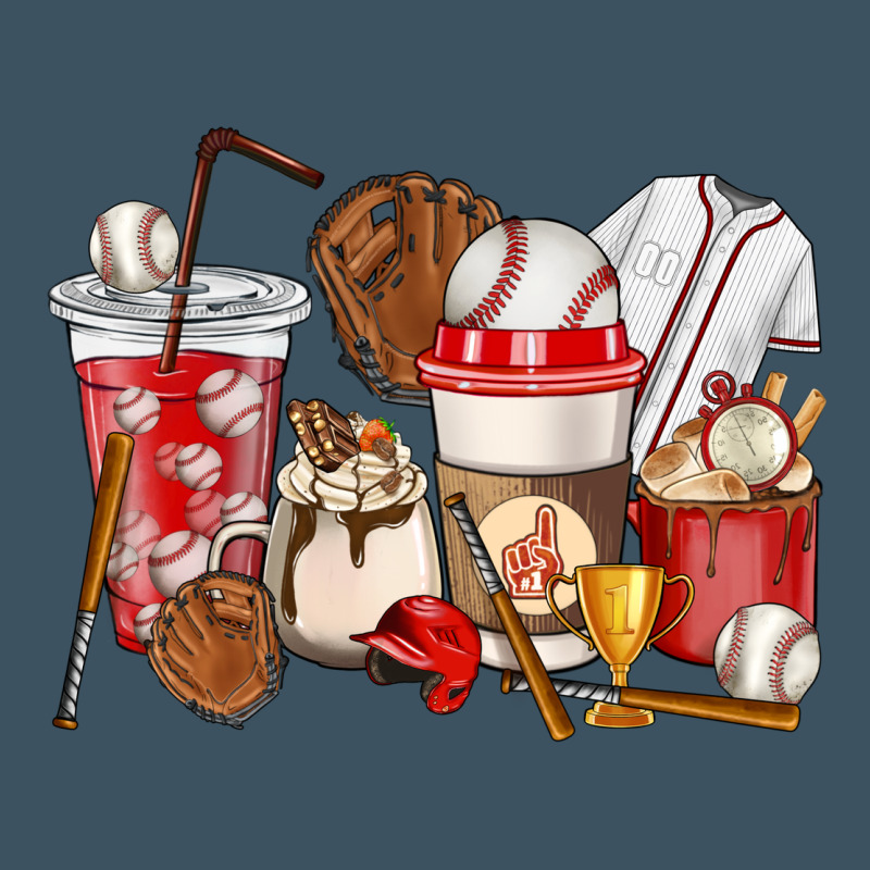Baseball Coffee Cups Urban Hoodie by HowdyJamesFarm | Teevron