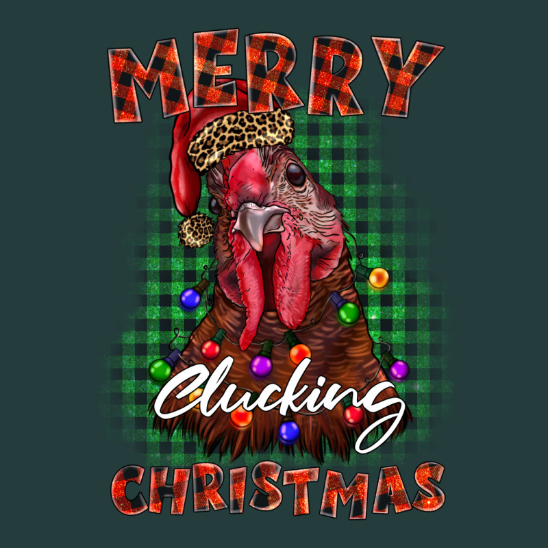 Merry Clucking Christmas Rooster Classic Tee by BarkalooDesign | Teevron