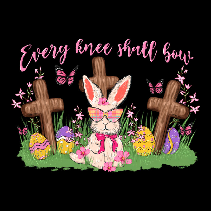 Every Knee Shall Bow Long Sleeve Tee by MaliasSmallBusiness | Teevron