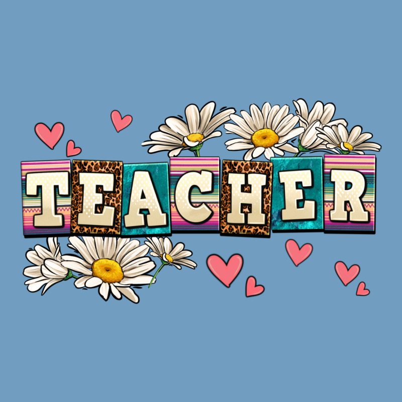 Daisy Teacher Urban Heavy Tee by AdoDesignShop | Teevron
