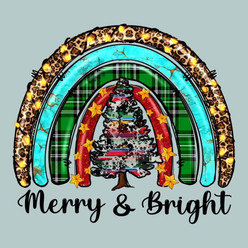 Merry And Bright Rainbow Christmas Heavy Core Tee by RanaPortraitStore | Teevron