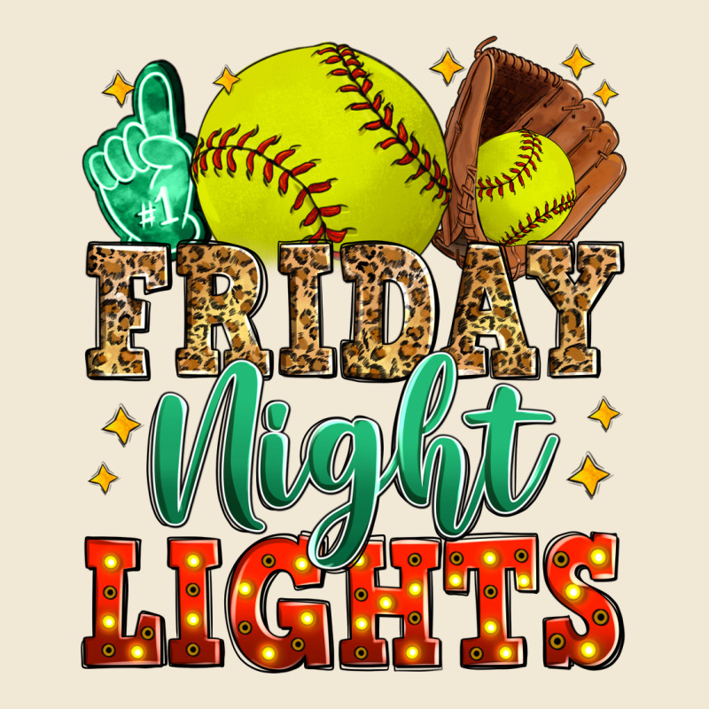 Friday Night Lights Softball Premium Tee by Zillion Design Studio | Teevron