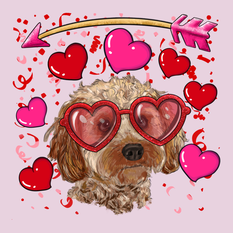 Valentine's Day Cockapoo Ladies Tee by RanaPortraitStore | Teevron
