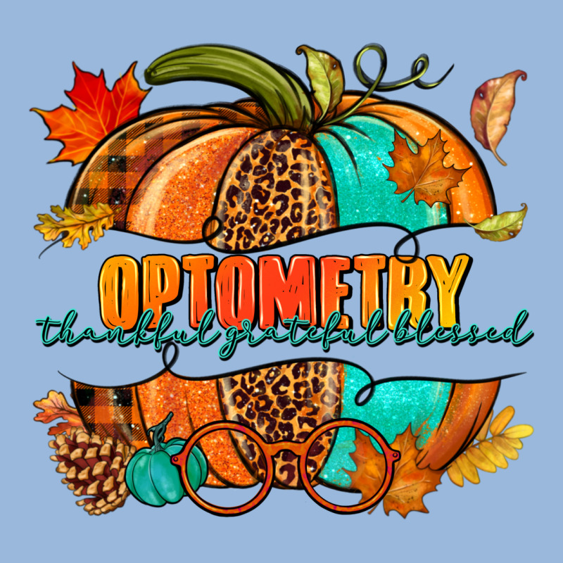 Optometry Thankful Grateful Blessed Pumpkin Premium Hoodie by NancyCooperArtShop | Teevron