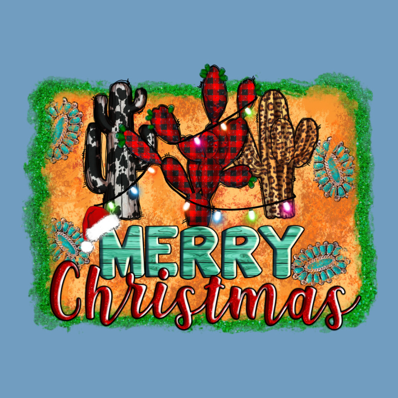 Merry Christmas Cactus Urban Heavy Tee by AdoDesignShop | Teevron