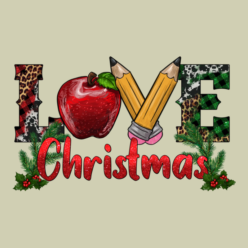 Love Christmas Teacher Heavy Core Tee by RanaPortraitStore | Teevron