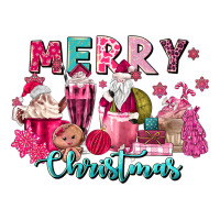 Pink Christmas Coffee Cups Zipper Hoodie | Teevron