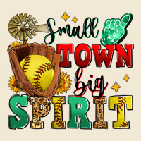 Small Town Big Spirit Softball Premium Tee | Teevron