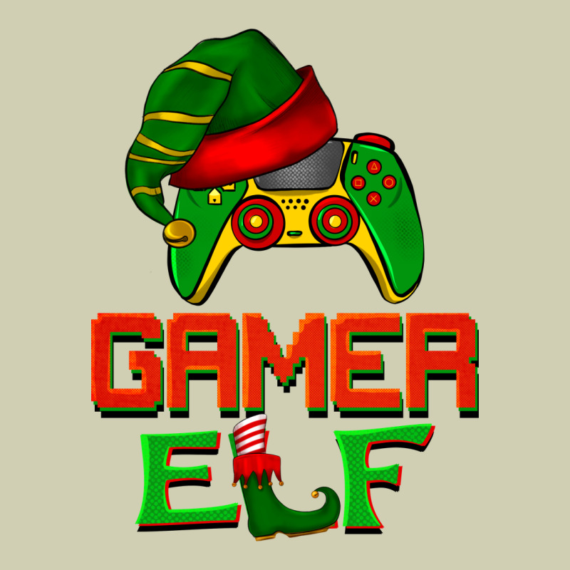 Christmas Gamer Elf Heavy Core Tee by BarkalooDesign | Teevron