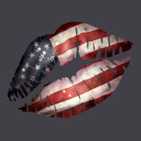 American Flag Lips Heavyweight Hoodie | Teevron