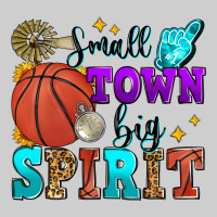 Small Town Big Spirit Basketball Premium Tee | Teevron