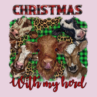 Christmas With My Herd Cows Classic Tee | Teevron