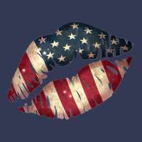 Vintage American Flag Lips Heavyweight Hoodie | Teevron
