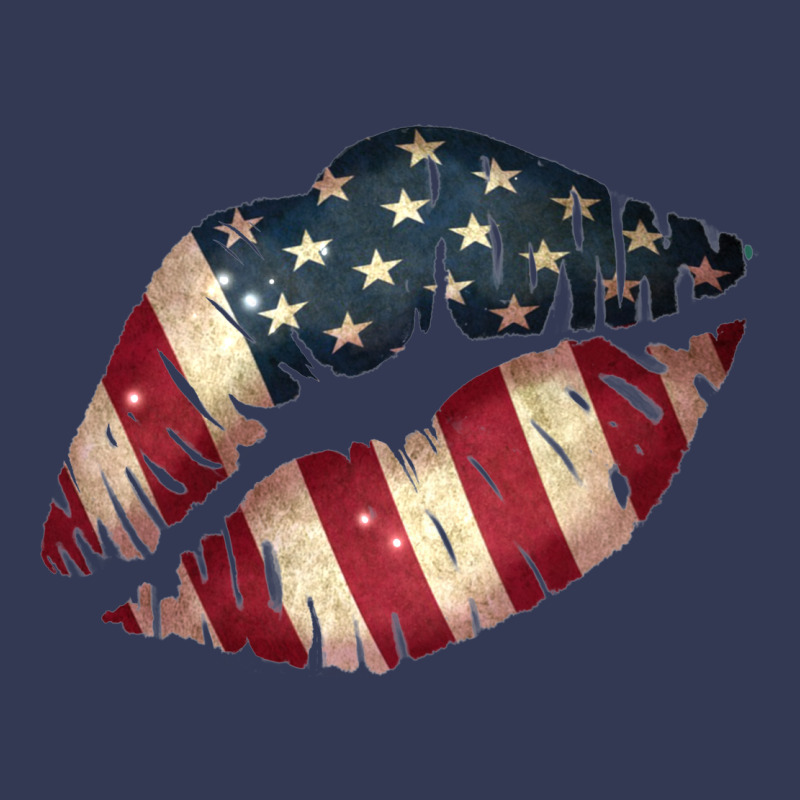 Vintage American Flag Lips Heavyweight Hoodie by Bettercallsaul | Teevron