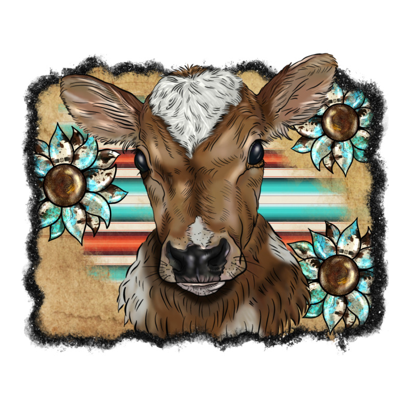 Western Wreath Baby Calf Classic Tee by BarkalooDesign | Teevron