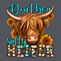 Don't Be A Salty Heifer Long Haired Cow Vintage Hoodie | Teevron