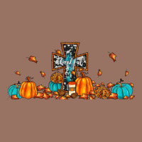 Thankful Cross Pumpkin Premium Hoodie | Teevron