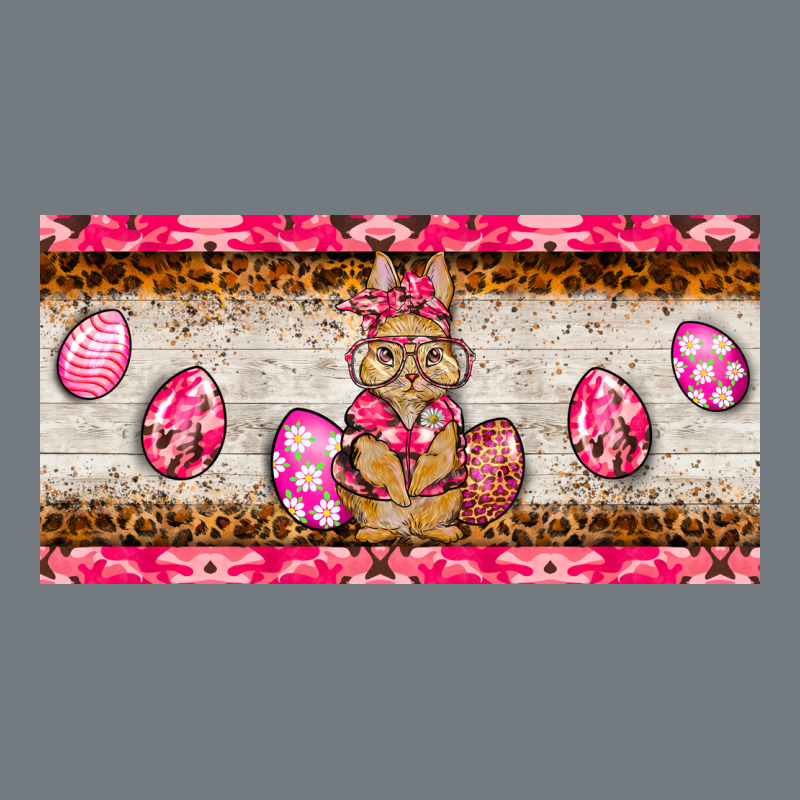 Pink Camouflage Egg Hunter Bunny   License Plate Heavyweight Sweatshirt by BarkalooDesign | Teevron