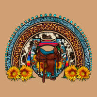 Saddle Sunflower Horseshoe Rainbow Vintage Tee | Teevron
