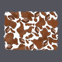 Distressed Chocolate Milkshake Cowhide Vintage Hoodie | Teevron