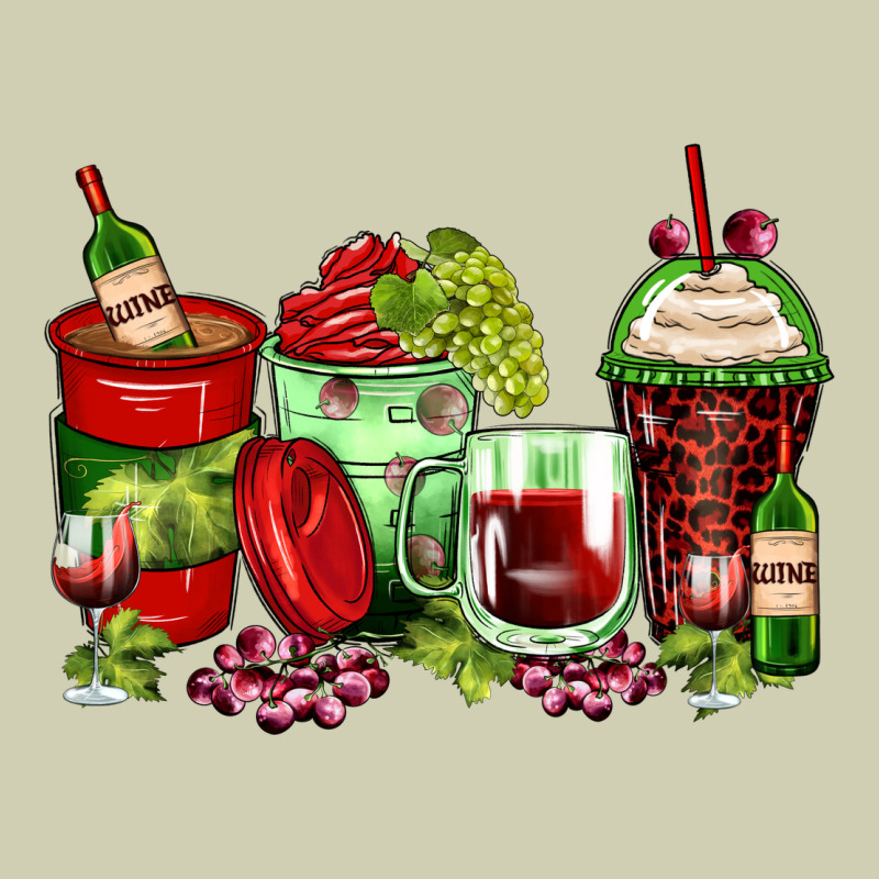 Wine Coffee Cups Heavy Core Tee by Zillion Design Studio | Teevron