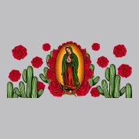 Lady Of Guadalupe Cactus Rose Long Sleeve Tee | Teevron