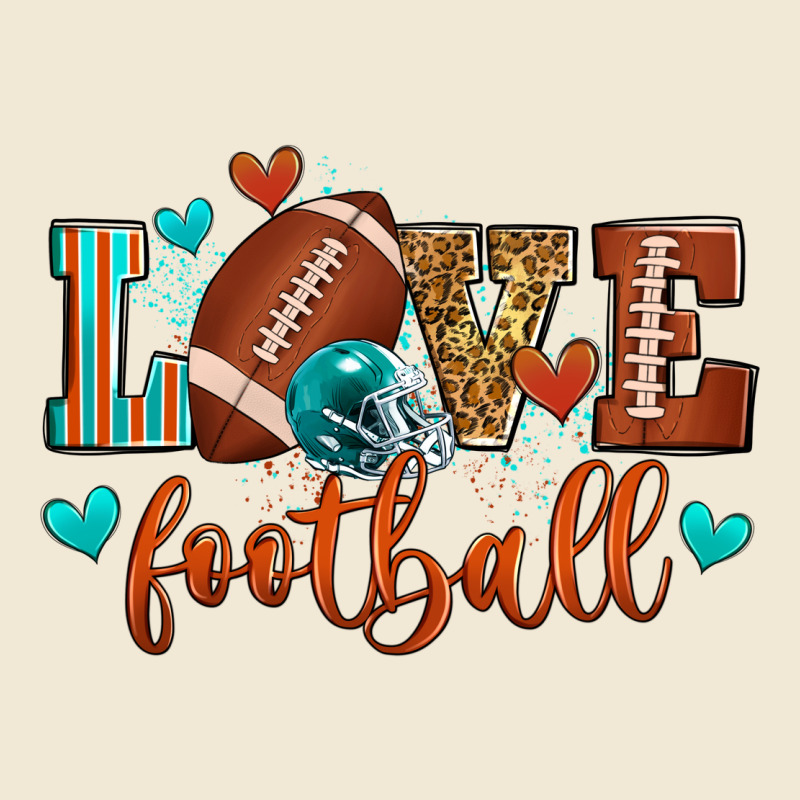 Love Football Premium Tee by Zillion Design Studio | Teevron