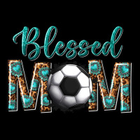 Western Blessed Mom With Soccer Heavy Core Tee | Teevron