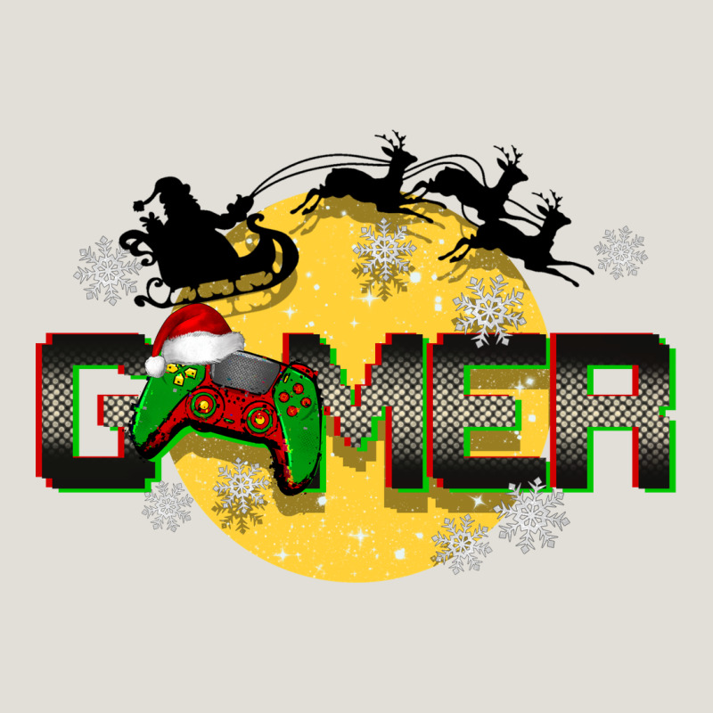 Christmas Gamer Heavy Core Tee by BarkalooDesign | Teevron