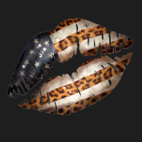 Vintage American Flag With Leopard Pattern Heavyweight Hoodie | Teevron
