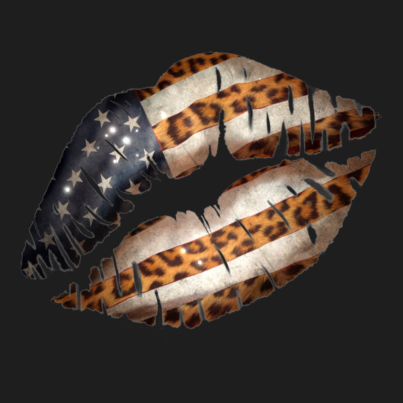 Vintage American Flag With Leopard Pattern Heavyweight Hoodie by Bettercallsaul | Teevron