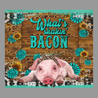 Whats Shakin Bacon Baby Pig Vintage Hoodie | Teevron