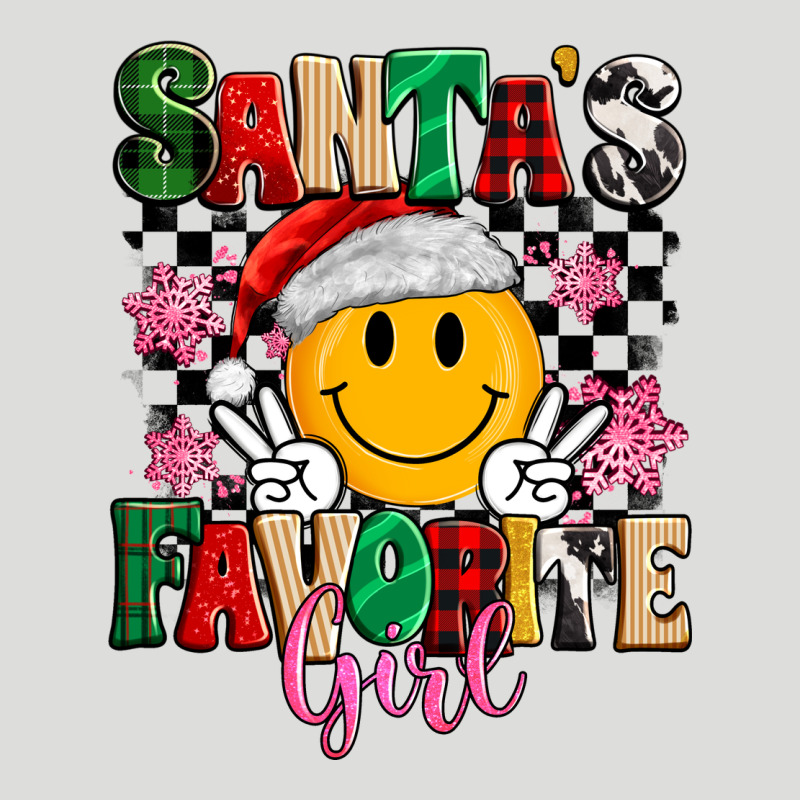 Santas Favorite Girl Zipper Hoodie by MaliasSmallBusiness | Teevron