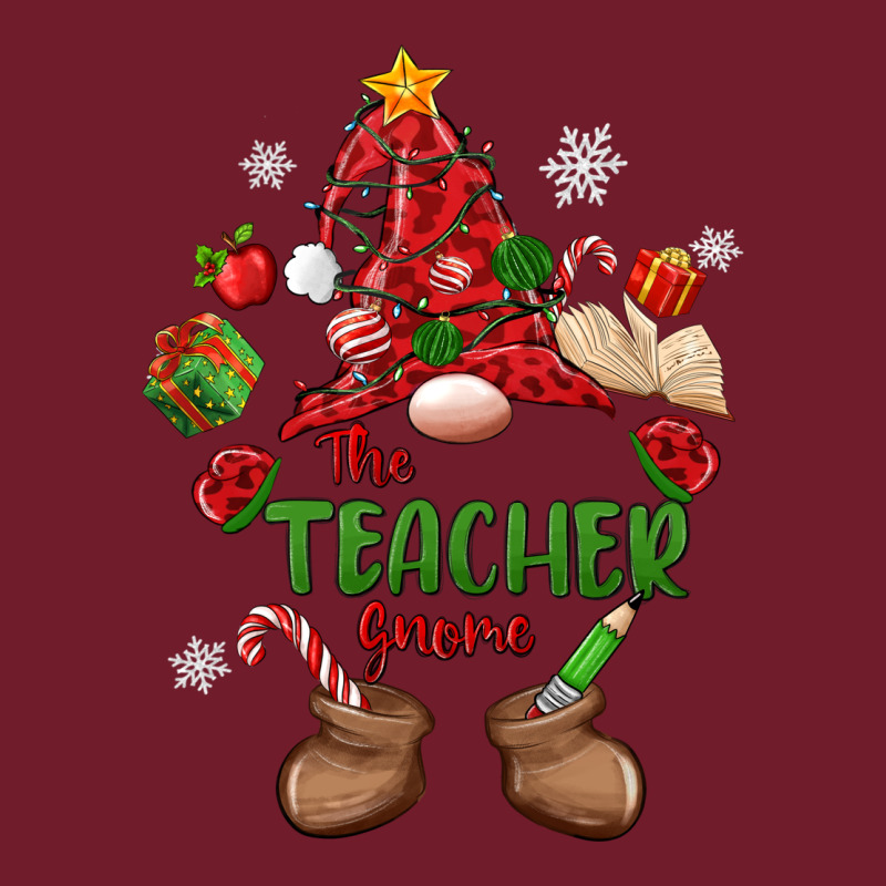 The Teacher Gnome Christmas Zipper Hoodie by MaliasSmallBusiness | Teevron