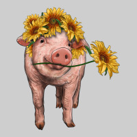 Pig With Sunflowers Premium Tee | Teevron
